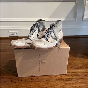 Gorgeous Brunello Cucinelli leather boots